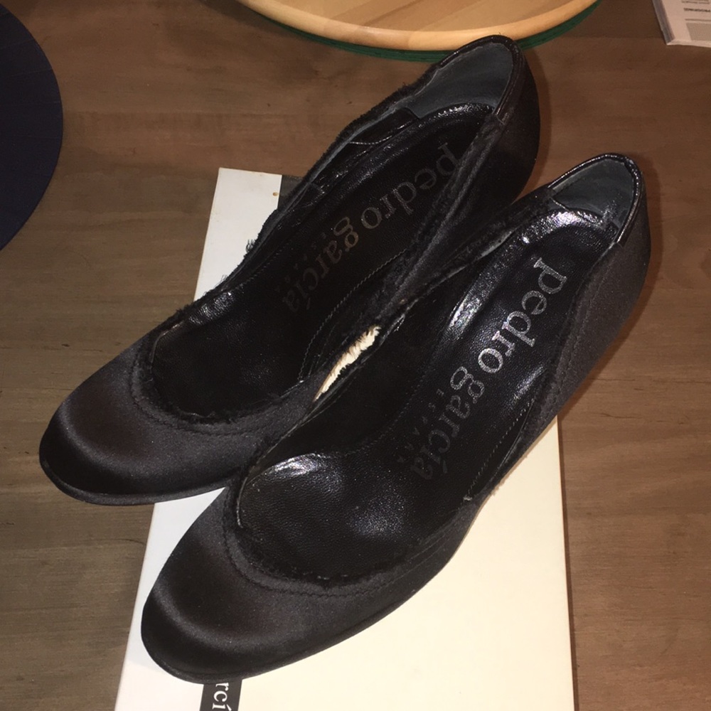 Pedro Garcia Satin Pumps